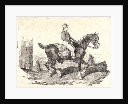 Coach Horse, Ridden by a Coachman, 1820 by Théodore Géricault