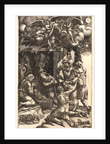 The Adoration of the Shepherds, ca. 1582 by Giorgio Ghisi