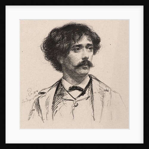 Portrait of the Spanish Composer and Violinist, Pablo de Sarasate y Navascués, 1885 by Paul-Adolphe Rajon