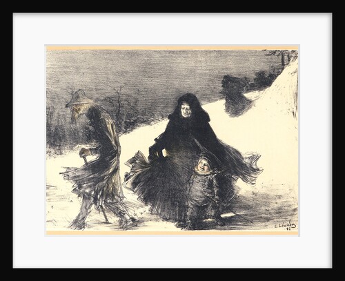 Noël, 1897 by Charles-Lucien Léandre