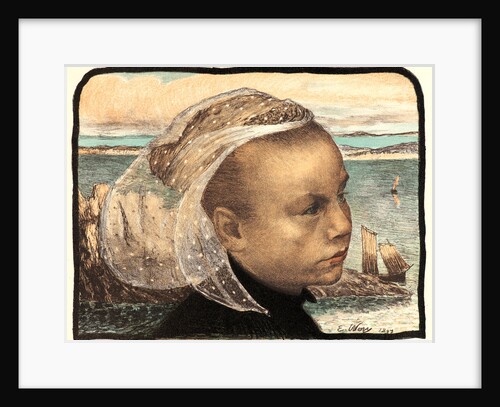 Brétagne, 1897 by Emile Auguste Wery