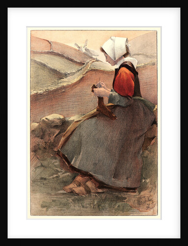 Fleur de Lande, 1897 by Jacques Wely