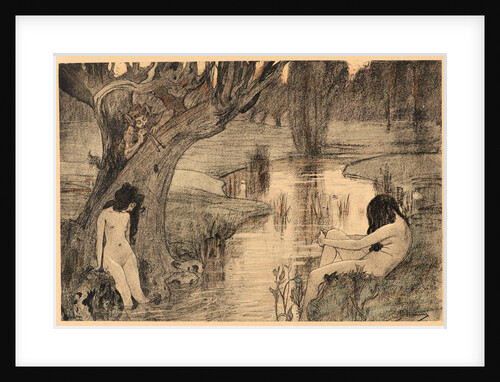 Le Bain des Nymphes, ca. 1897 by A. Laurens
