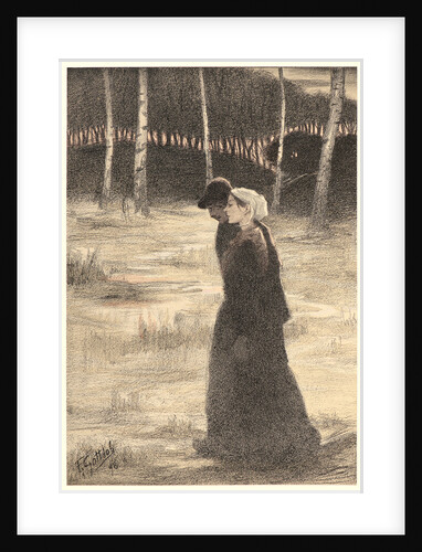 La Promise, 1898 by Fernand Louis Gottlob