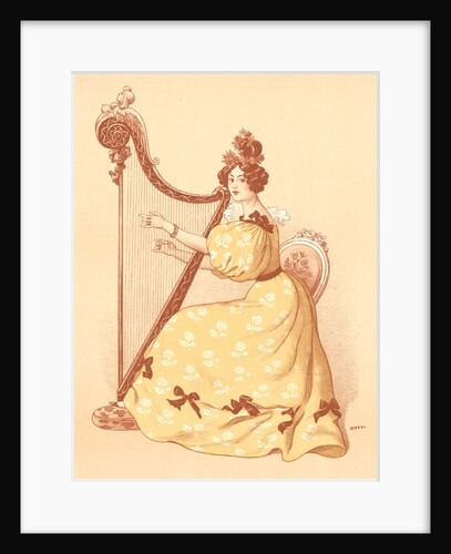La Romance, 1898 by Roedel