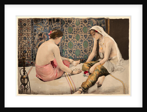 Joueuses D'Osselets, ca. 1898 by Paul Le Roy