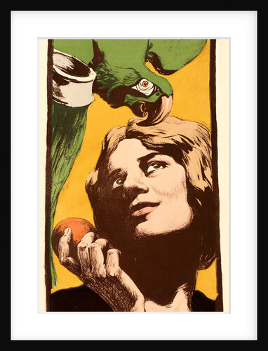 La Femme au Perroquet, 1898 by A. Yank