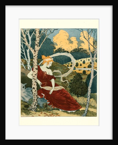Dans Les Bois, ca. 1899 by Eugène Grasset