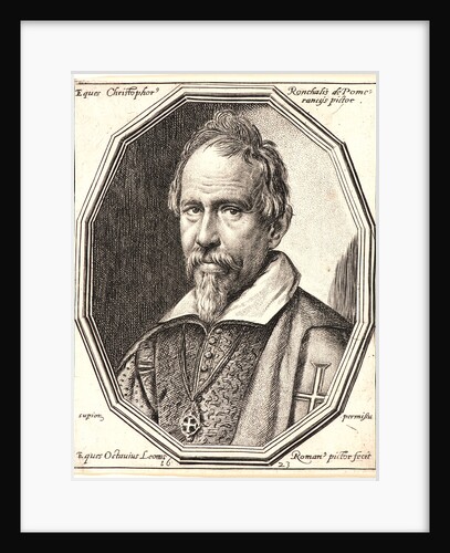 Cristofano Roncalli de Pomeranci, 1623 by Ottavio Mario Leoni