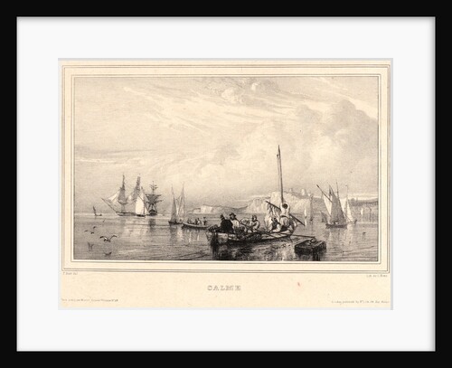 Calme, ca. 1832 by Paul Huet