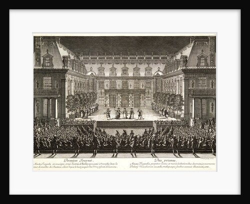 Premiere Journee from Divertissements donnes par le Roi, 1676 by Jean Le Pautre