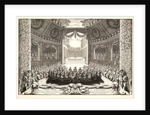 Seconde Journee from Divertissements donnes par le Roi, 1676 by Jean Le Pautre