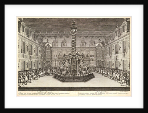 Quatrieme Journee from Divertissements donnes par le Roi, 1676 by Jean Le Pautre