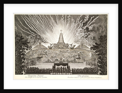 Cinquieme Journee from Divertissements donnes par le Roi, 1676 by Jean Le Pautre
