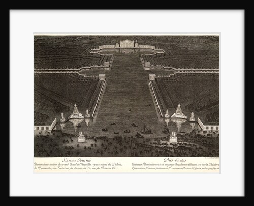 Sixieme Journee from Divertissements donnes par le Roi, 1676 by Jean Le Pautre
