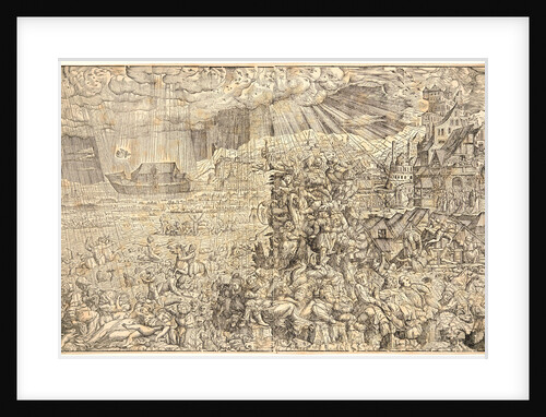 The Flood, 16th century by Melchior Lorck
