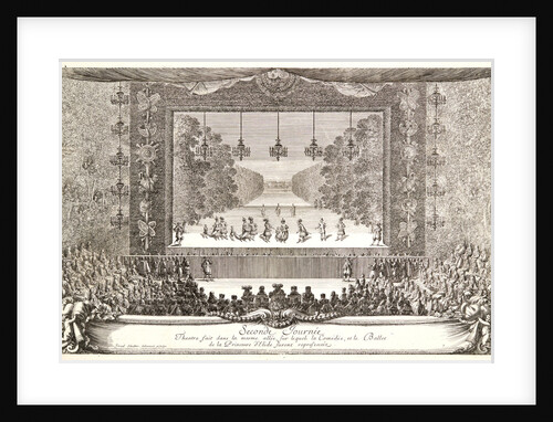 Plate from Seconde Journee, 17th century by Israël Silvestre