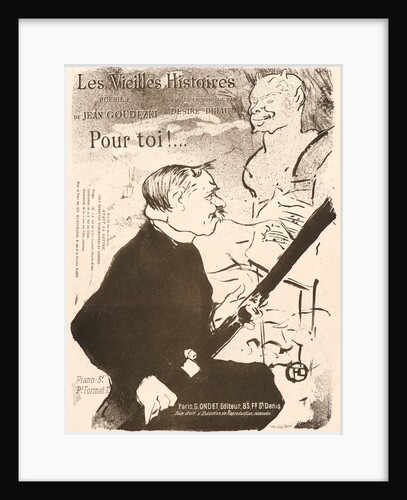 For You! (Pour Toi!), 1893 by Henri de Toulouse-Lautrec