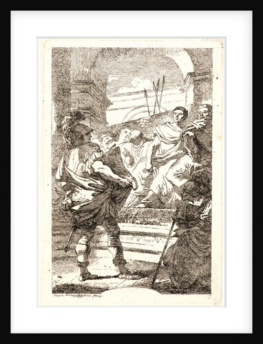 Mucius Scevola before Porsenna, ca. 1763-1764 by Jean-Honoré Fragonard