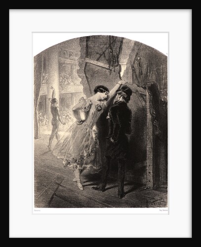 La Cantonnade, 19th century by Paul Gavarni