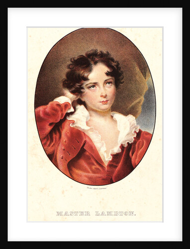 Master Lambton, 1837. Five-color lithograph. Image: 370 mm x 265 mm (14.57 in. x 10.43 in.). by Godefroy Engelmann
