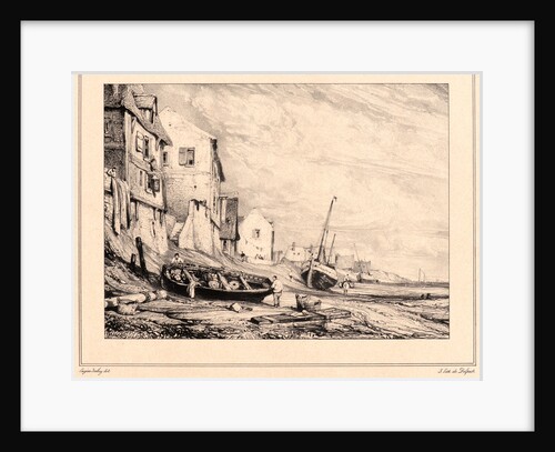 Normandie, 1831 by Eugène Isabey