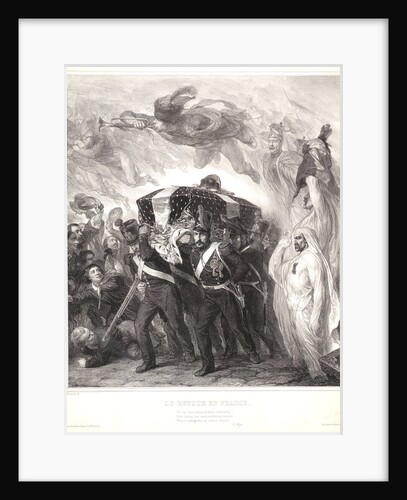 Le Retour en France, 1841 by Aimé de Lemud