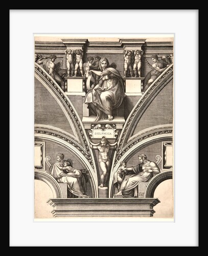Delphica, ca. 1570-1573 by Giorgio Ghisi