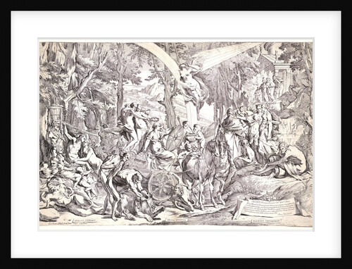 The Triumph of Painting on Parnassus, ca. 1648 by Pietro Testa