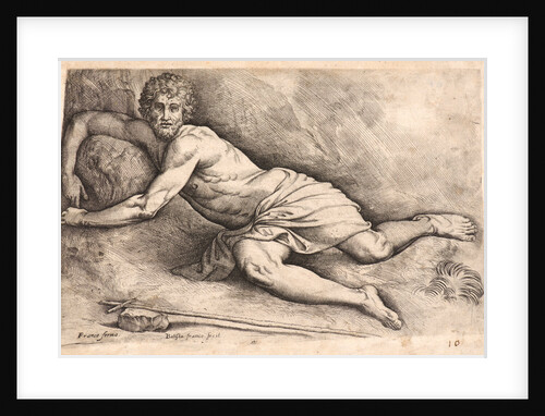 St John the Baptist, ca. 1530-1551 by Battista Franco