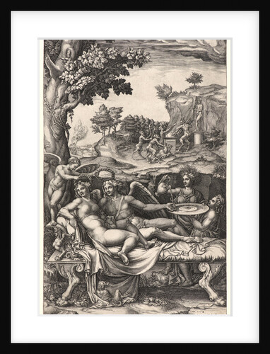 The Wedding of Cupid and Psyche, ca. 1573-1574 by Giorgio Ghisi