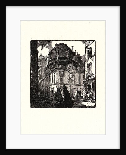 Image from La Bièvre, Les Gobelins, Saint-Séverin, ca. 1901 by Auguste Louis Lepère