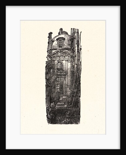 Image from La Bièvre, Les Gobelins, Saint-Séverin, ca. 1901 by Auguste Louis Lepère
