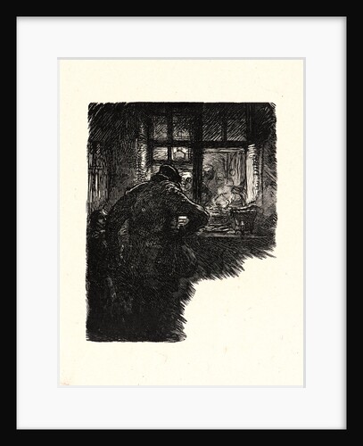 Image from La Bièvre, Les Gobelins, Saint-Séverin, ca. 1901 by Auguste Louis Lepère