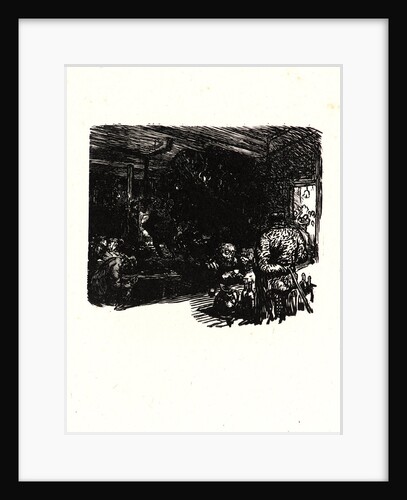 Image from La Bièvre, Les Gobelins, Saint-Séverin, ca. 1901 by Auguste Louis Lepère