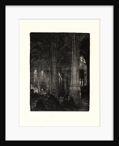 Image from La Bièvre, Les Gobelins, Saint-Séverin, ca. 1901 by Auguste Louis Lepère