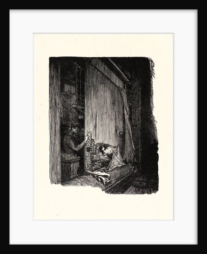 Image from La Bièvre, Les Gobelins, Saint-Séverin, ca. 1901 by Auguste Louis Lepère