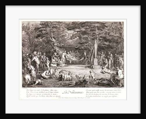 Birth (La Naissance), ca. 1718-1722 by Claude Gillot and Jean Audran