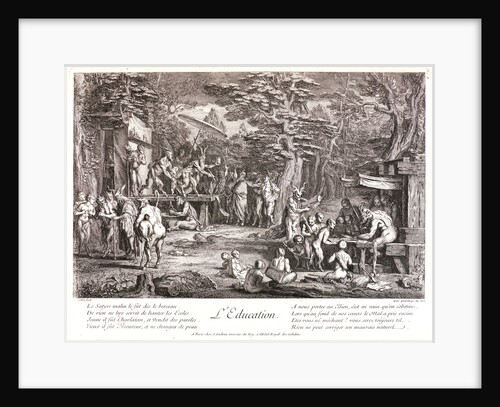 Birth (La Naissance), ca. 1718-1722 by Claude Gillot and Jean Audran