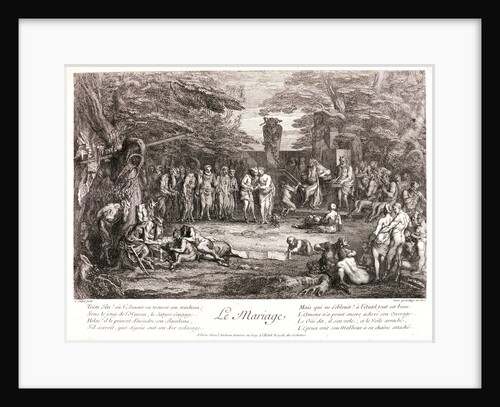 Birth (La Naissance), ca. 1718-1722 by Claude Gillot and Jean Audran