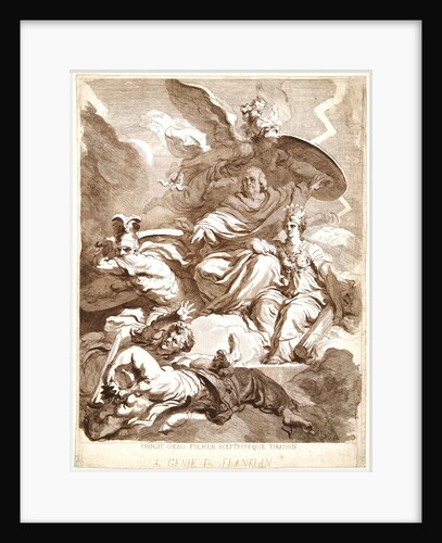 To the Genius of Franklin (Au Génie de Franklin), 1778 by Marguerite Gérard