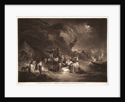 African Hospitality, 1791 by John Raphael Smith
