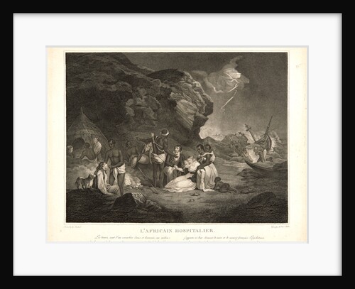 African Hospitality (L'African hospitalier), ca. 1794-1795 by Rolle