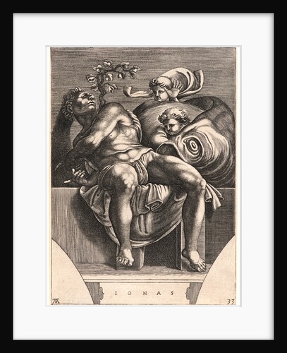 The Prophet Jonah, late 16th century by Michelangelo Buonarroti