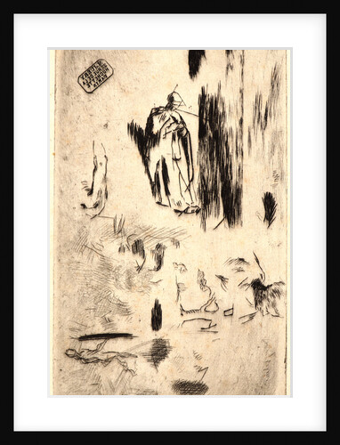 Plate of Sketches (La Plancheaux Croquis), ca. 1848 by Jean-François Millet