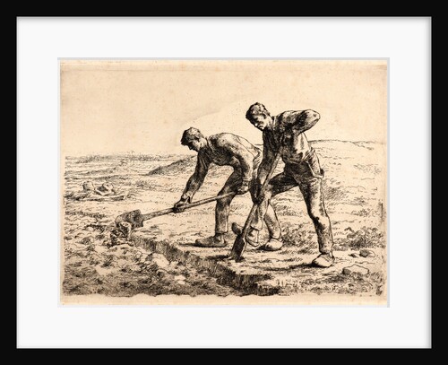 The Diggers (Les Bêcheurs), ca. 1856 by Jean-François Millet