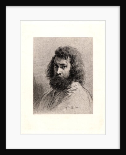 Self-Portrait of Jean-François Millet, ca. 1846 by Jean-François Millet