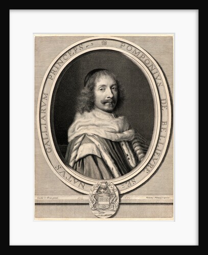 Pompone de Bellièvre, 1657 by Robert Nanteuil