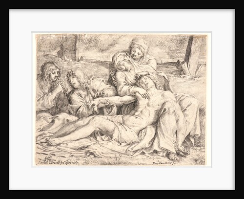 Lamentation—Christ of Caprarola, 1597 by Annibale Carracci