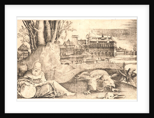 The Astrologer, 1509 by Giulio Campagnola